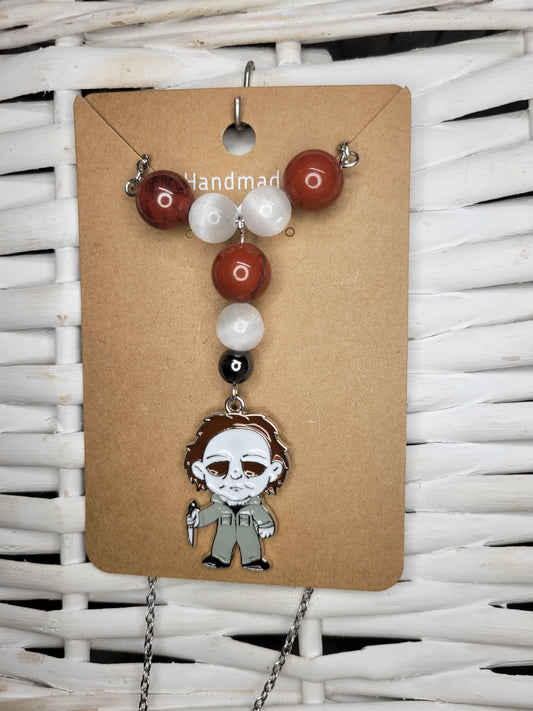 Michael Myers Natural Stone Necklace