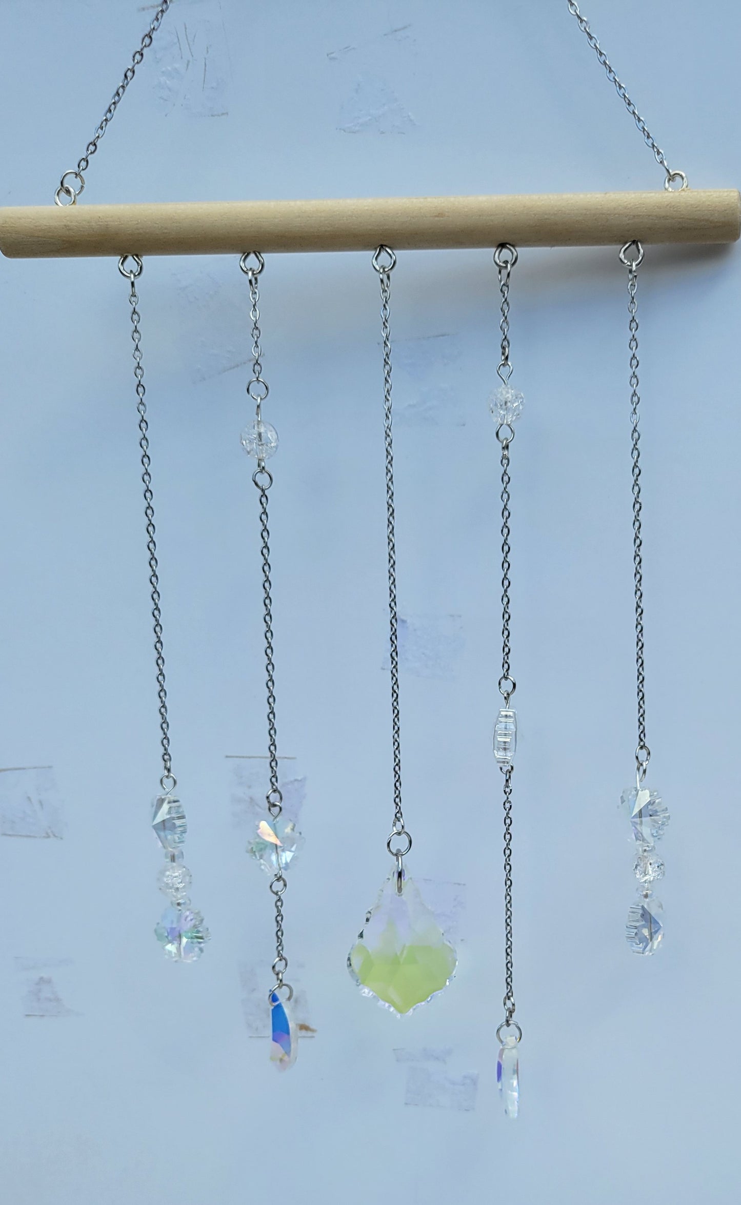 Glittery Suncatcher with Moons