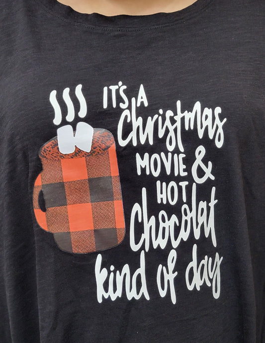 It's Christmas Movie… T-Shirt, Size Women's Plus 2X