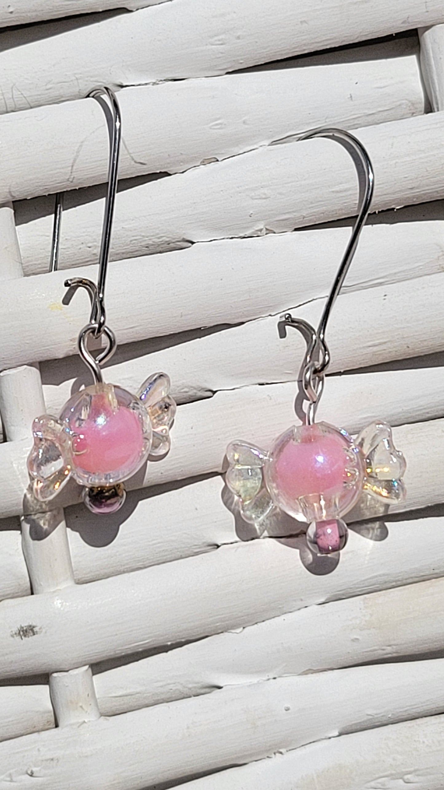 Pink Candy Earrings