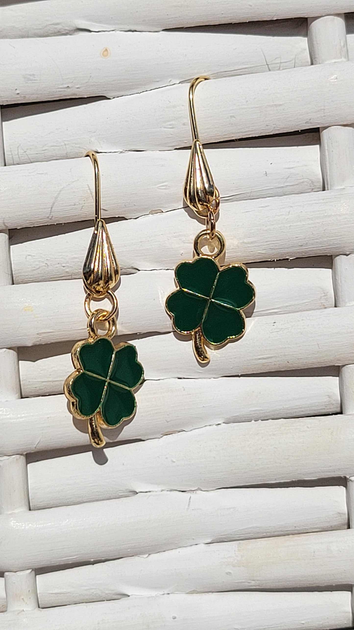 4-Leaf Clover Earrings