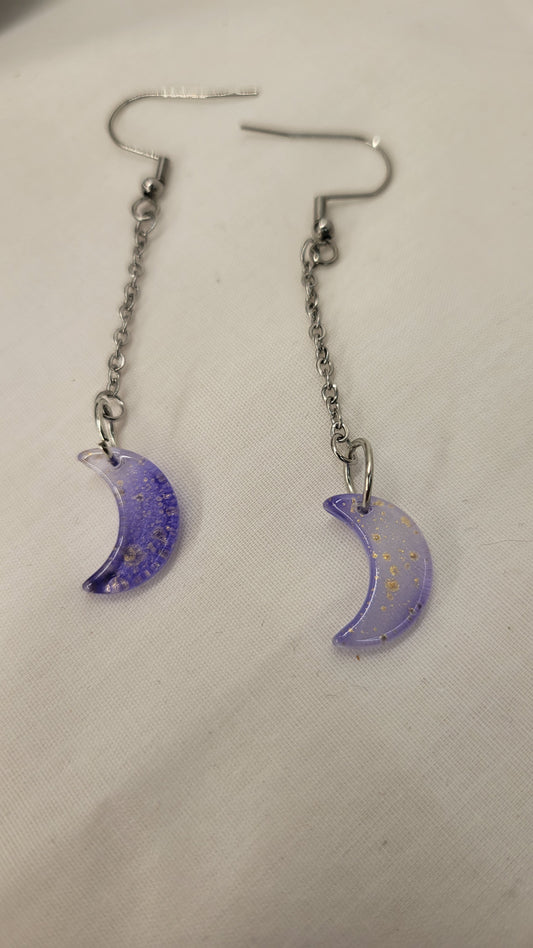 Moon Dangle Earrings