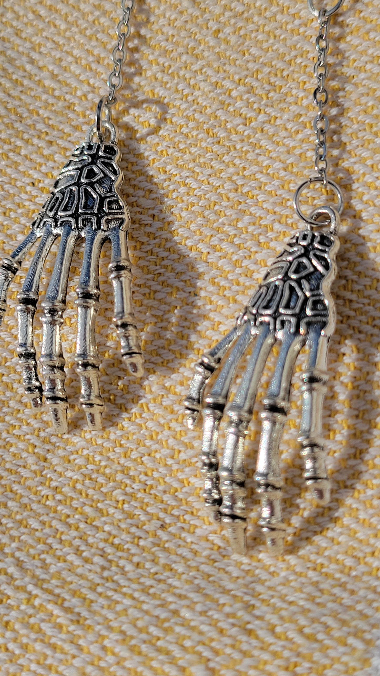 Skeleton Hand Dangle Earrings