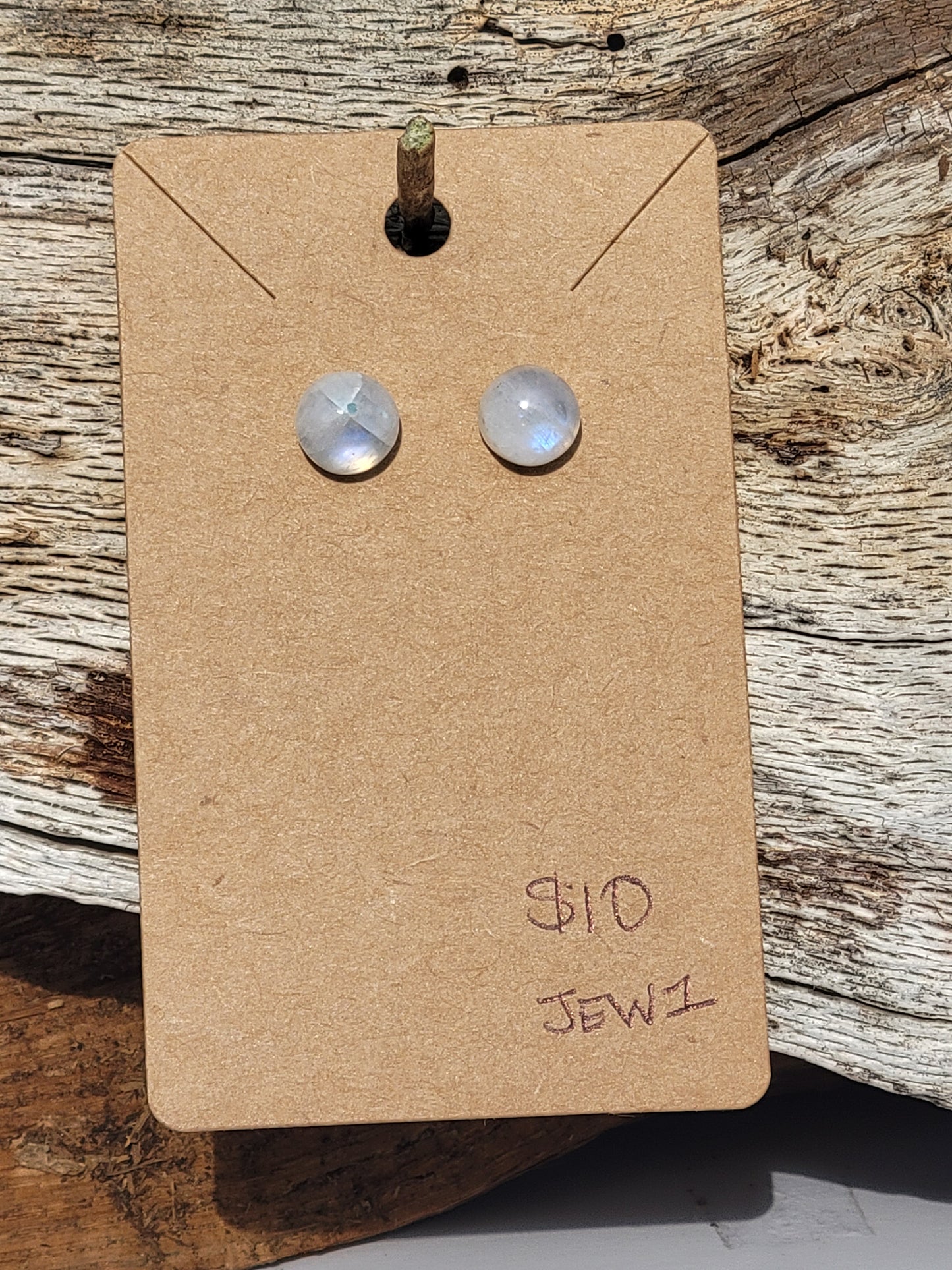 Moonstone Bead Earrings