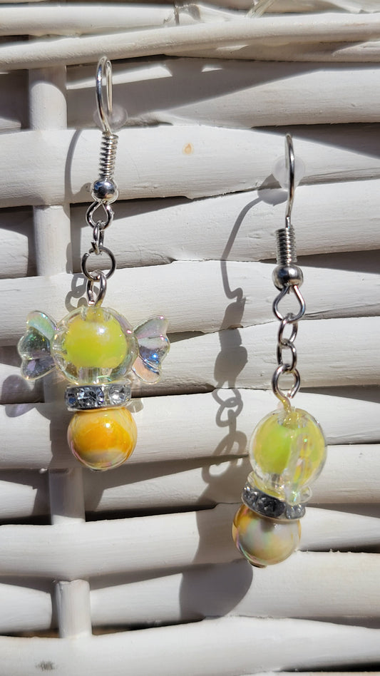 Yellow Candy Earrings