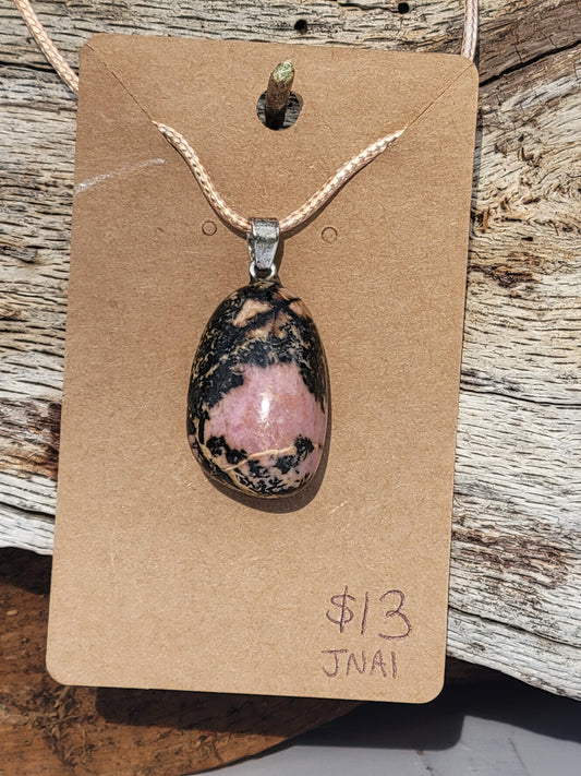 Rhodonite Tumble Necklace