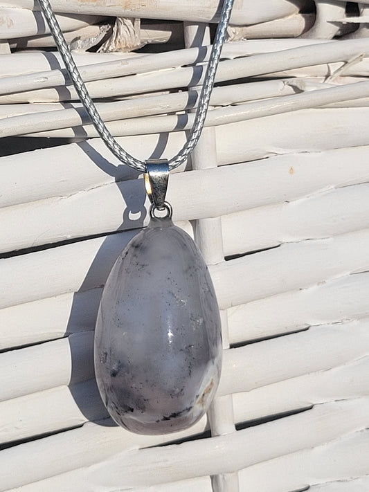 Agate with Inclusions Necklace