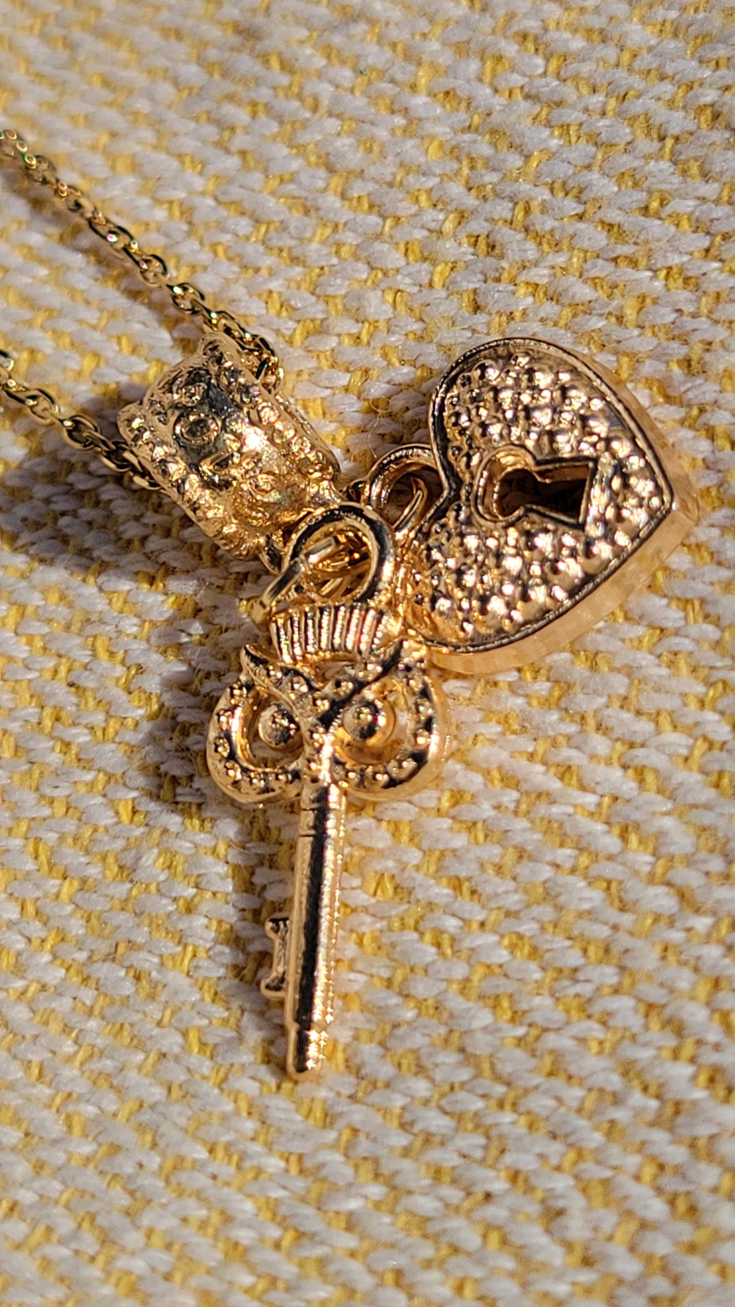 Key to my Heart Goldplated Necklace