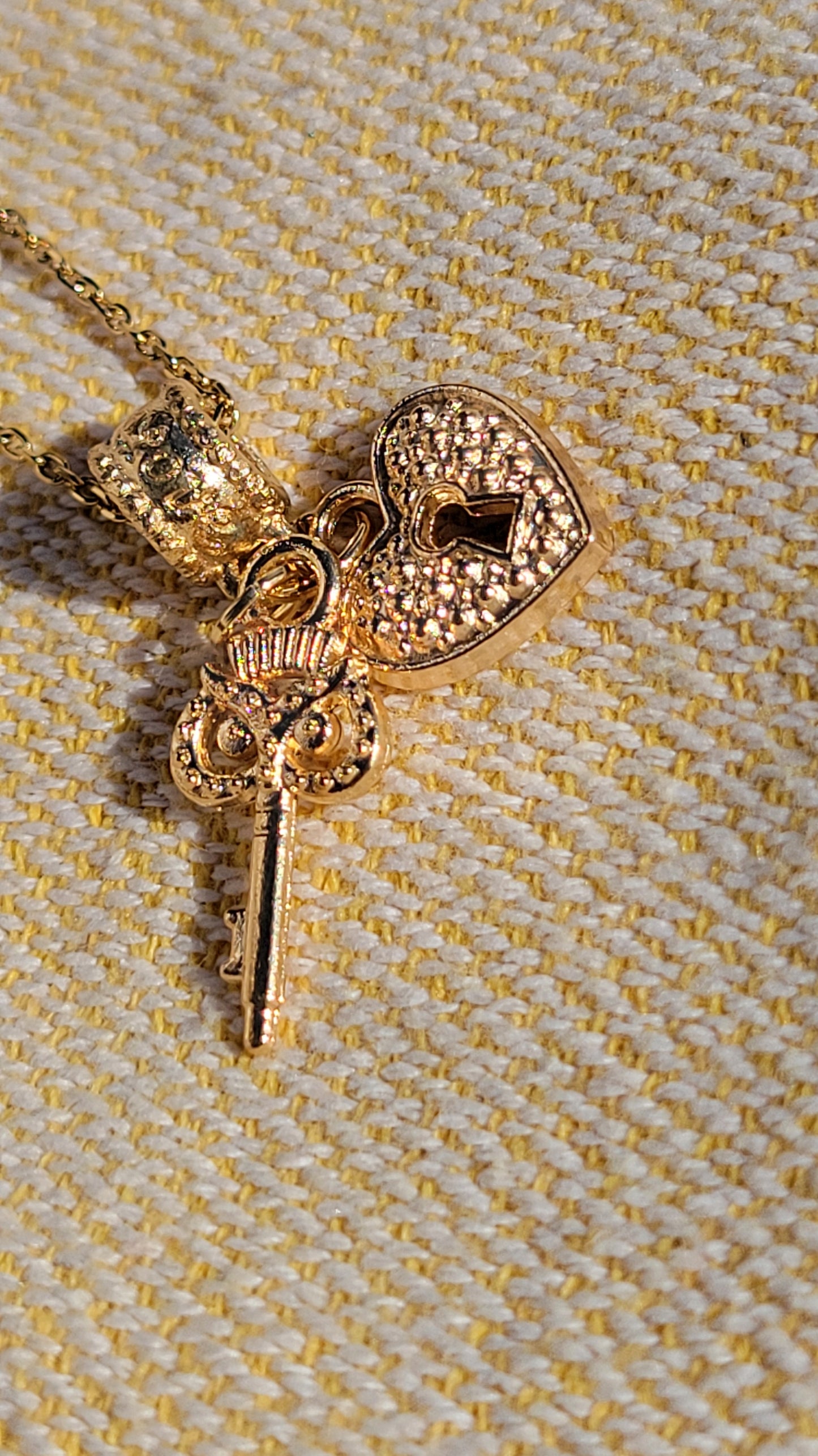 Key to my Heart Goldplated Necklace