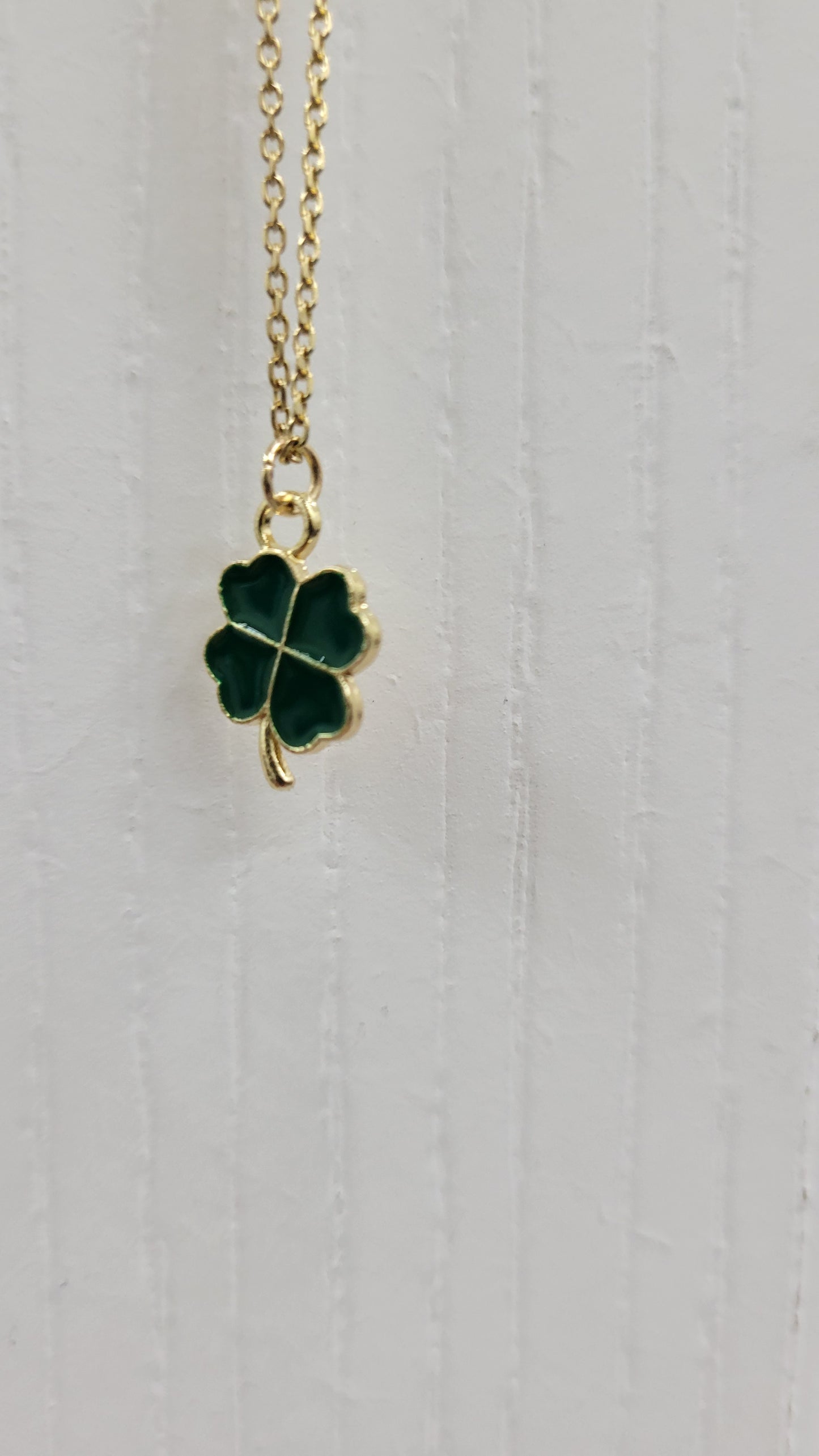 Gold Four-leaf Clover Necklace