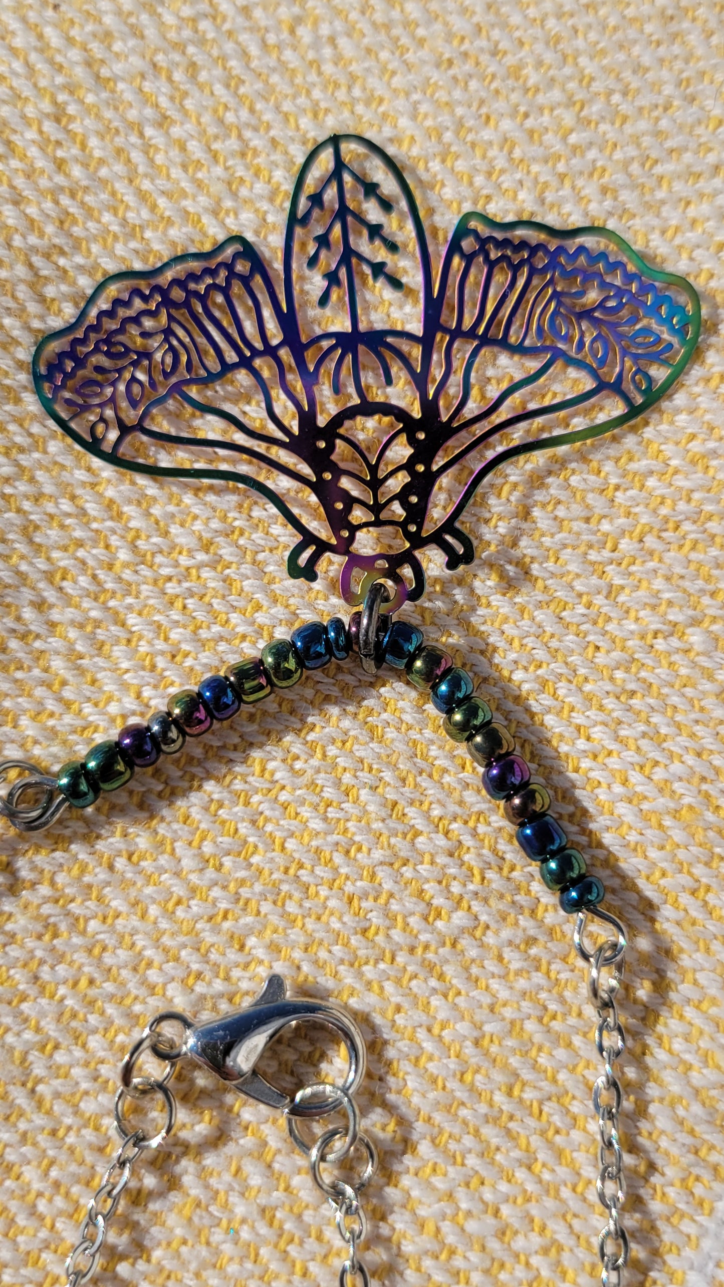 Chameleon Moth Necklace