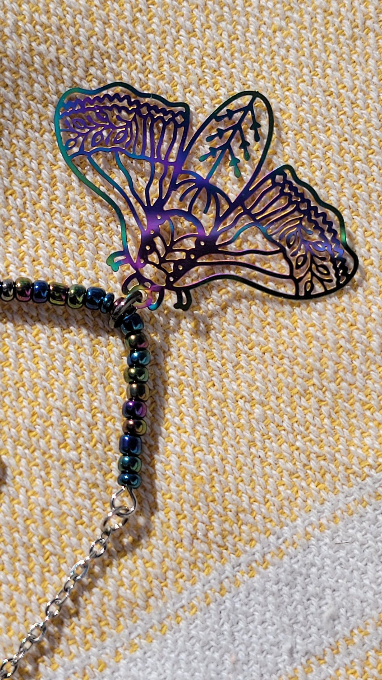 Chameleon Moth Necklace