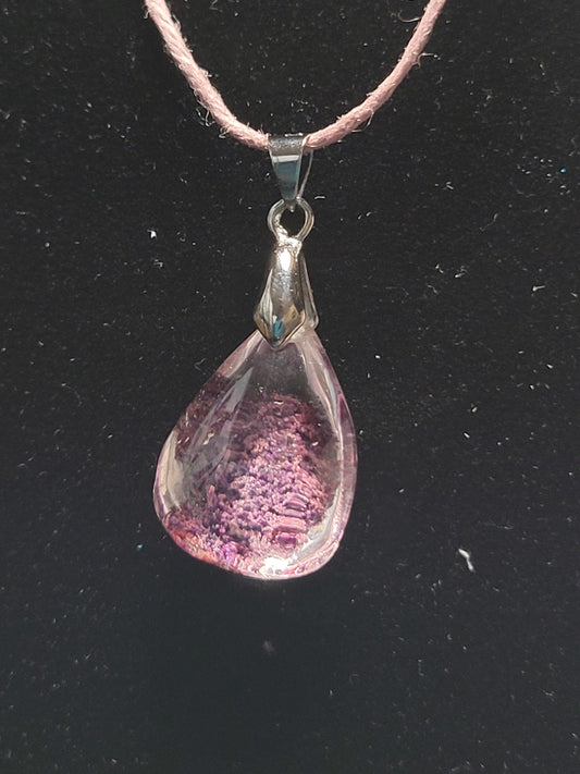 Purple Garden Quartz Necklace