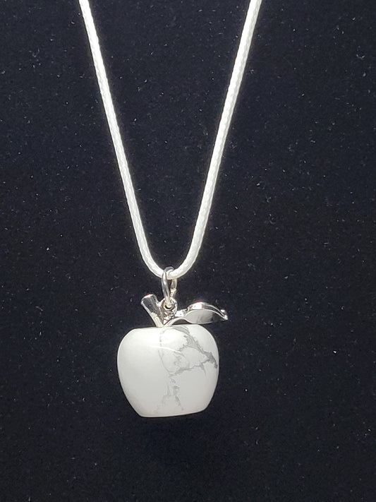 Howlite Apple Necklace