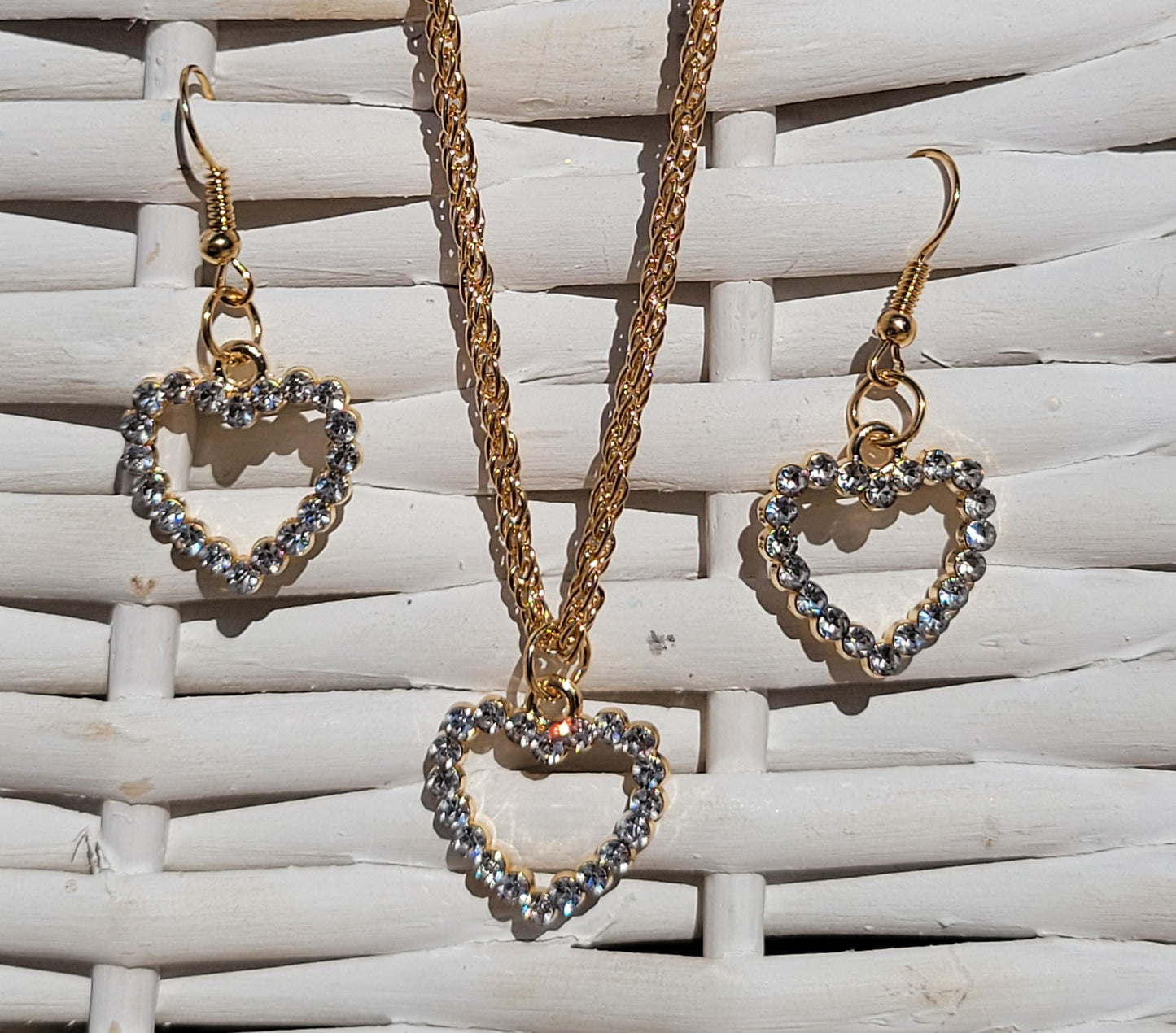 Heart Trio Set (Gold)